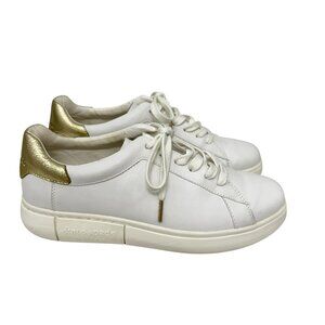 Kate Spade Lift Nappa Leather Lace up women's sneakers size 10 B